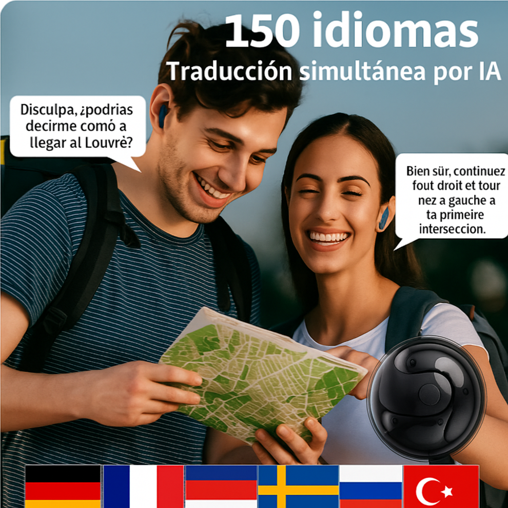 MTraVoice® - Audífonos traductor con Inteligencia Artificial