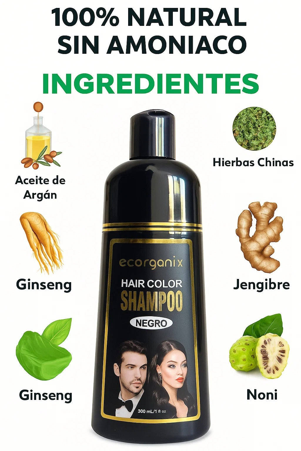 MT NaturalGrey® - SHAMPOO ANTICANAS
