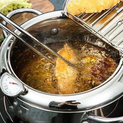 MT FRYPRO® - OLLA FREIDORA JAPONESA CON TERMÓMETRO